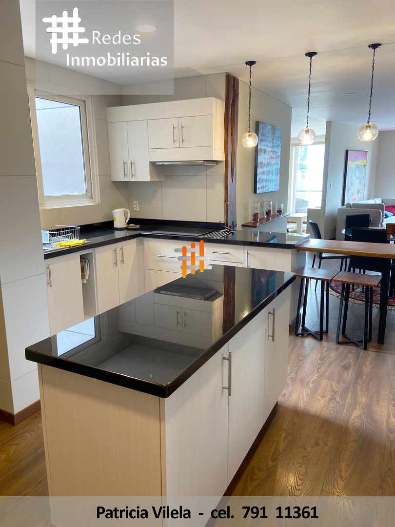 Departamento en Calacoto en La Paz 1 dormitorios 2 baños  Foto 5