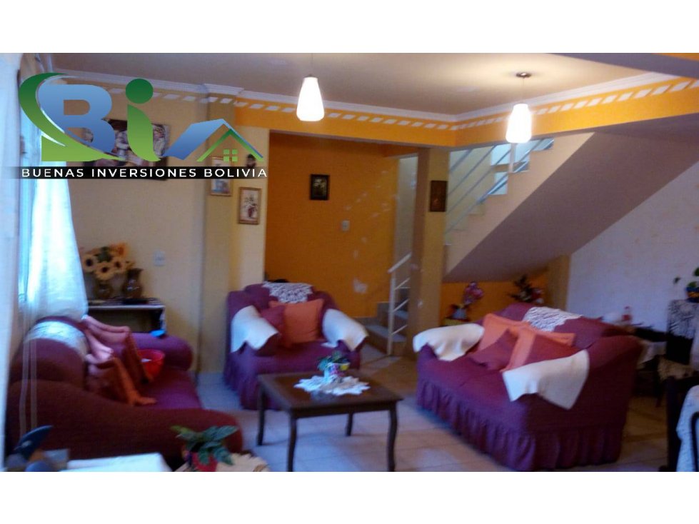 Casa en Villa Taquiña en Cochabamba 4 dormitorios 3 baños 2 parqueos Foto 6