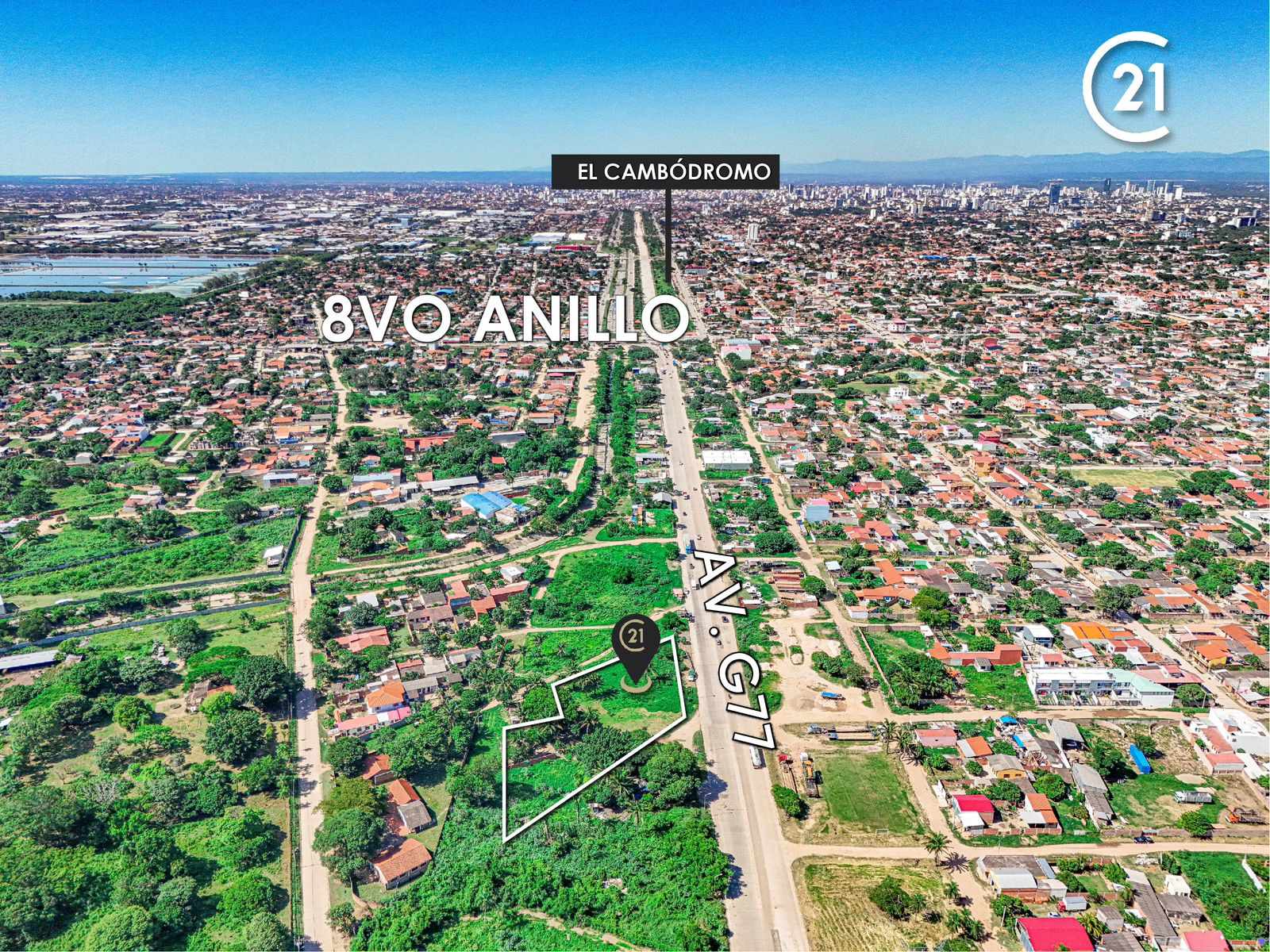 Terreno en Entre 8vo y 9no anillo Norte en Santa Cruz de la Sierra    Foto 1