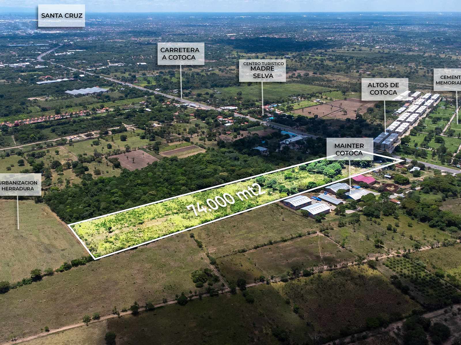 Terreno en VentaSobre la carretera Cotoca Km 12    Foto 19