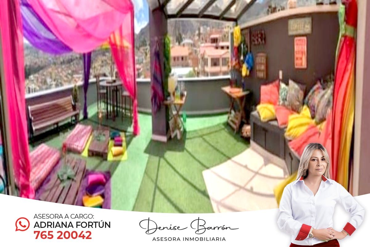 Departamento en AnticréticoALTO CAACOTO Foto 5