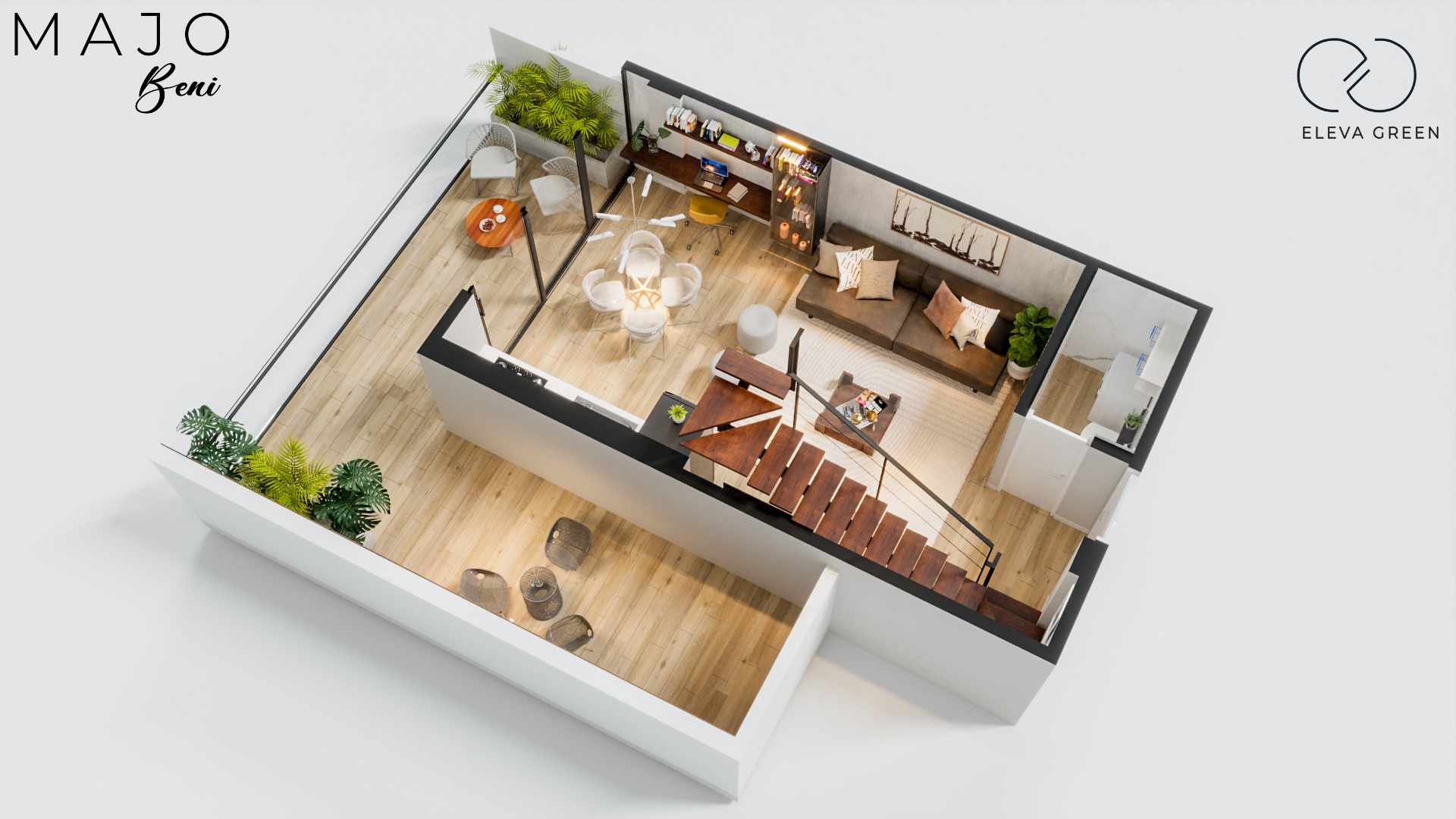 Departamento en Entre 2do y 3er anillo Norte en Santa Cruz de la Sierra 2 dormitorios 2 baños  Foto 11