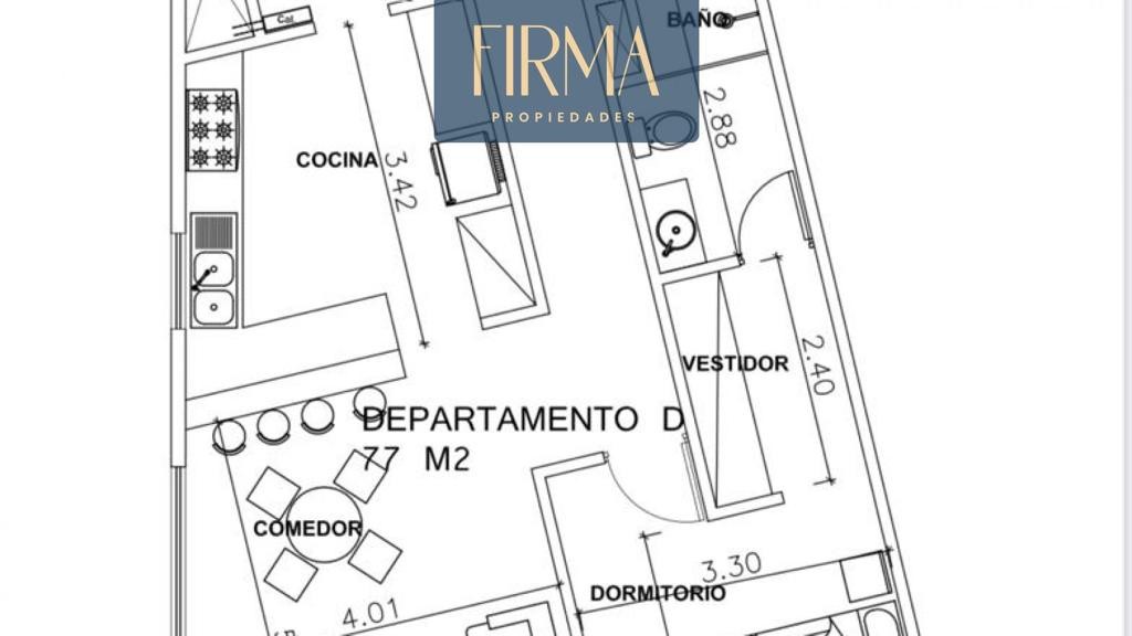 Departamento en Calacoto en La Paz 1 dormitorios 2 baños 1 parqueos Foto 13