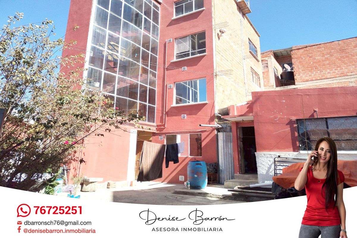 Edificio en Pampahasi en La Paz 2 dormitorios 2 baños 4 parqueos Foto 1
