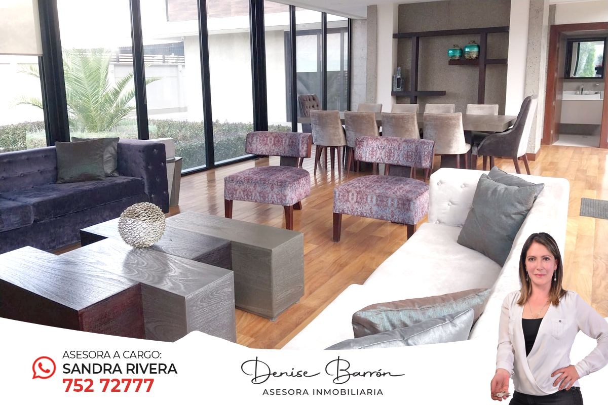 Casa en VentaSerranías del Golf, a dos cuadras de la plaza de ingreso a Mallasilla 4 dormitorios 5 baños 6 parqueos Foto 3