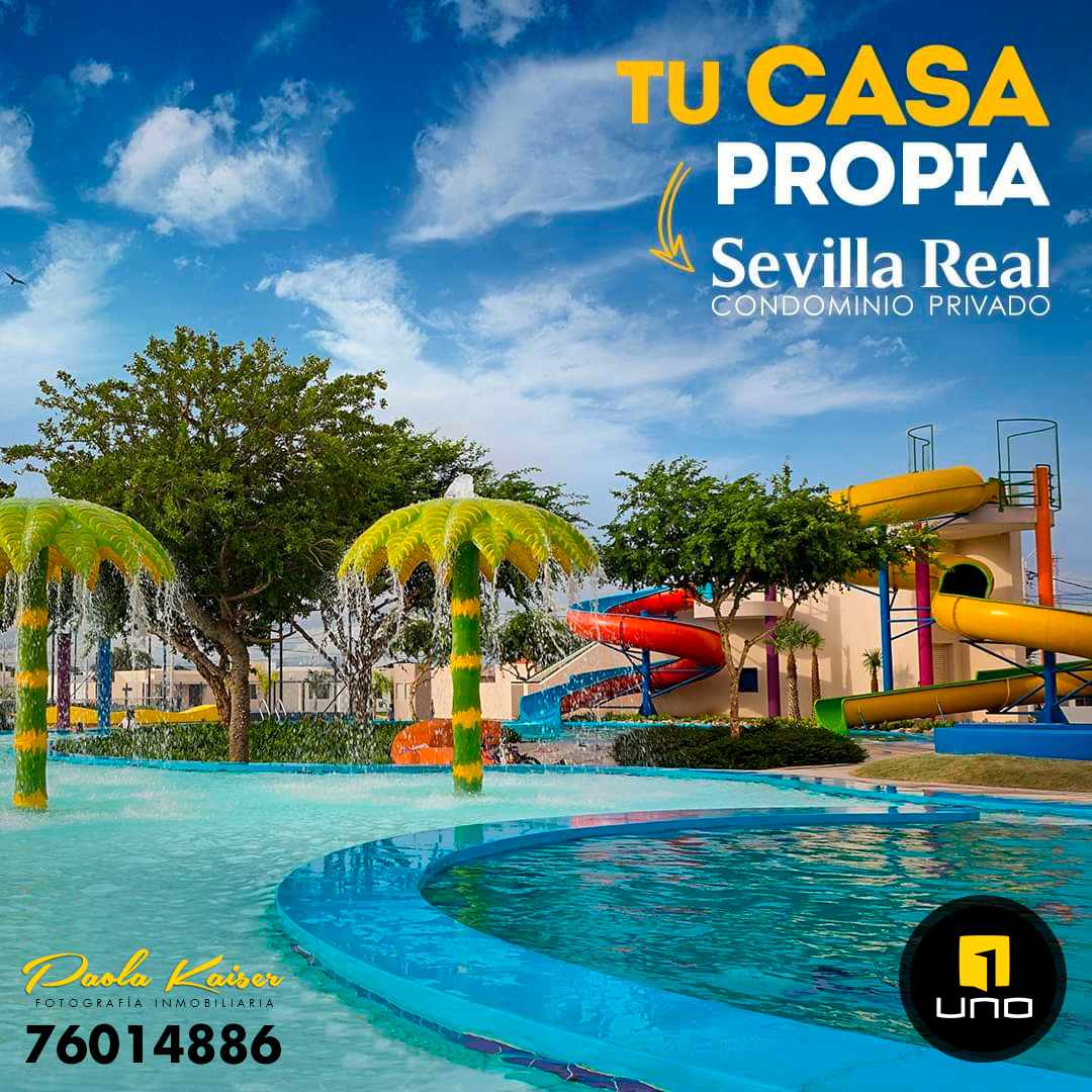 Departamento en VentaHermosa casa a estrenar Condominio Sevilla Real 3 dormitorios 4 baños 2 parqueos Foto 3