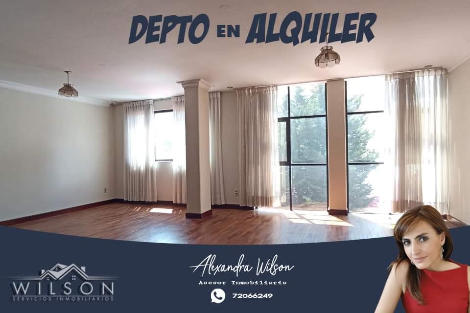 Departamento en Obrajes en La Paz 3 dormitorios 4 baños 1 parqueos Foto 1