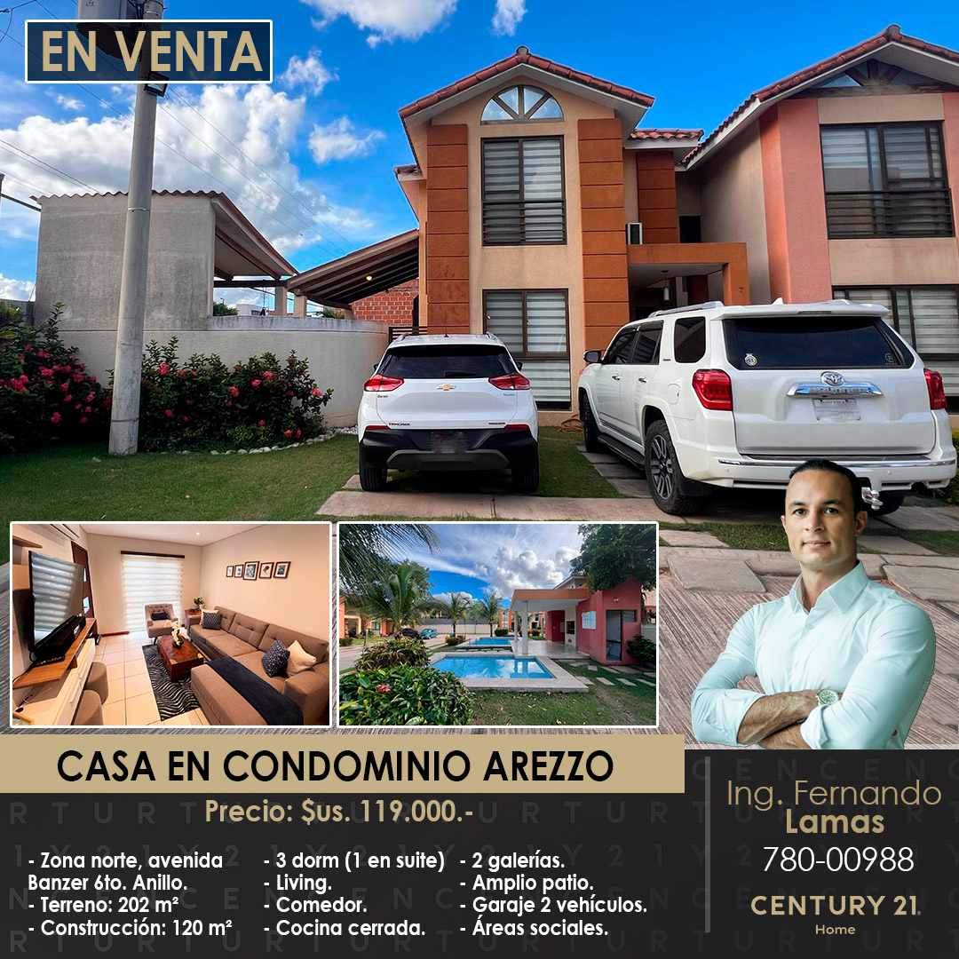 Casa en Entre 6to y 7mo anillo Norte en Santa Cruz de la Sierra 3 dormitorios 3 baños 2 parqueos Foto 1