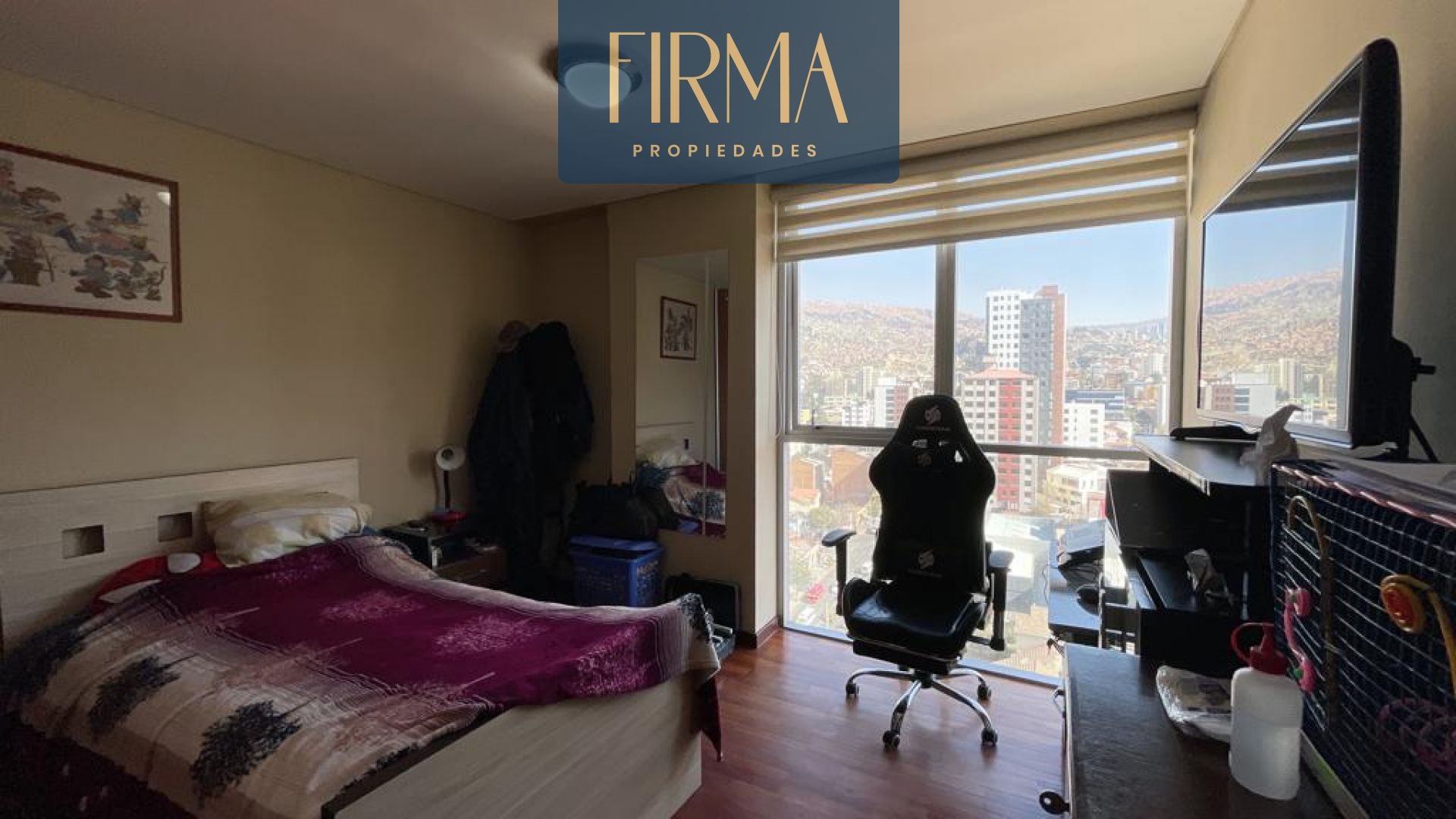 Departamento en VentaDEPARTAMENTO EN VENTA EN OBRAJES - PISO ALTO 3 dormitorios 4 baños 1 parqueos Foto 8