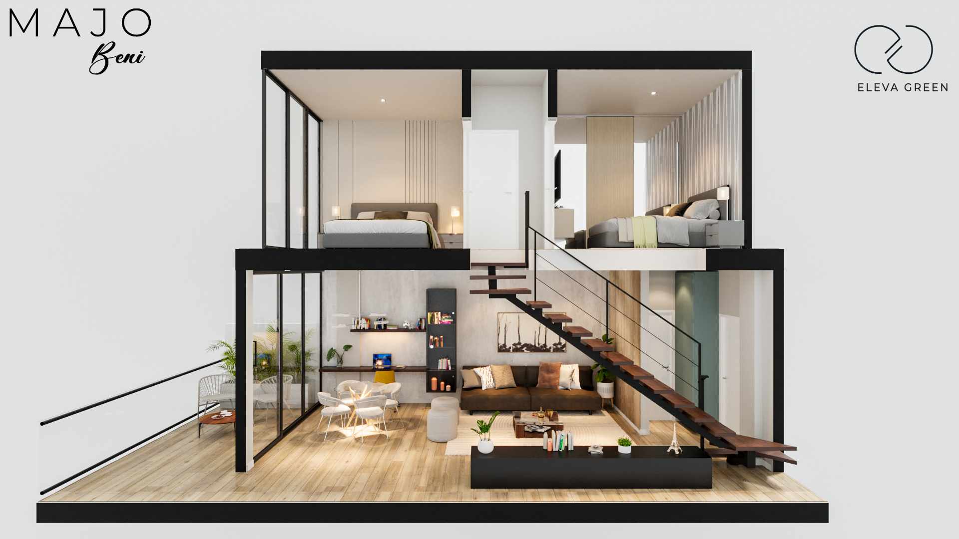 Departamento en Entre 2do y 3er anillo Norte en Santa Cruz de la Sierra 2 dormitorios 2 baños  Foto 10