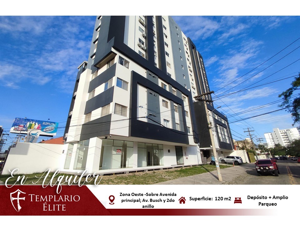Local comercial Av busch y 2do anillo en plena esquina  Foto 3