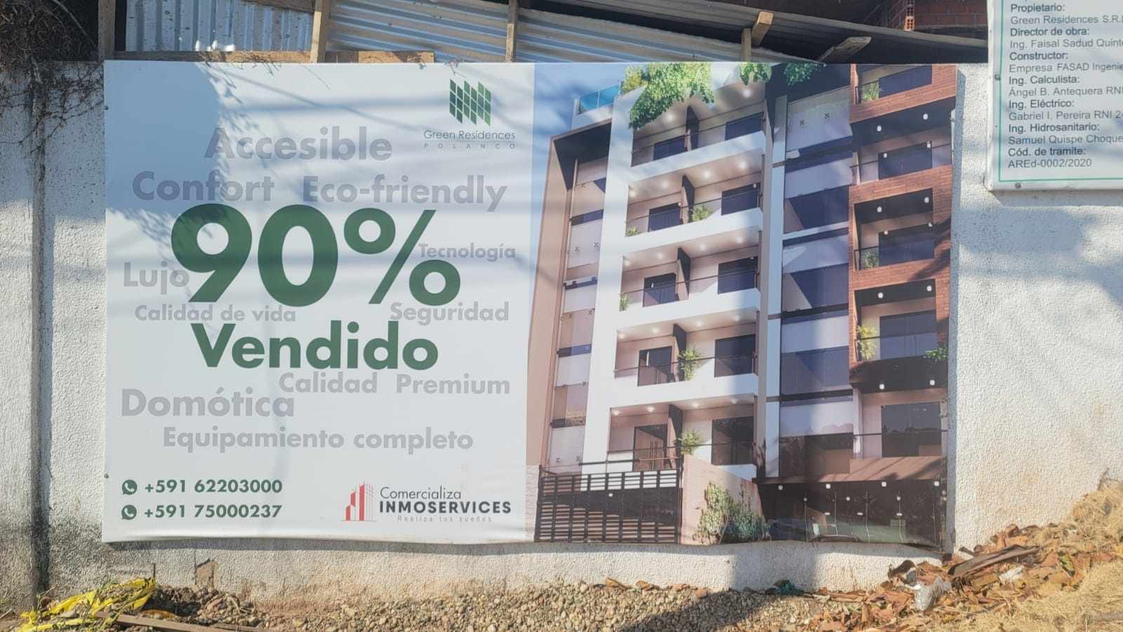 Departamento PRE-VENTA, detrás del Club Polanco Foto 10