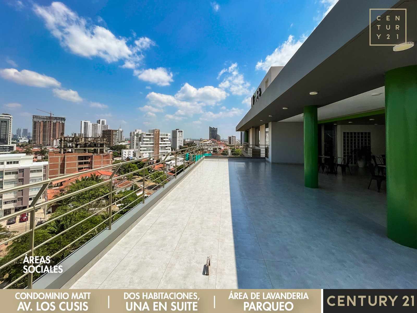Departamento en Entre 2do y 3er anillo Norte en Santa Cruz de la Sierra 2 dormitorios 3 baños 1 parqueos Foto 14