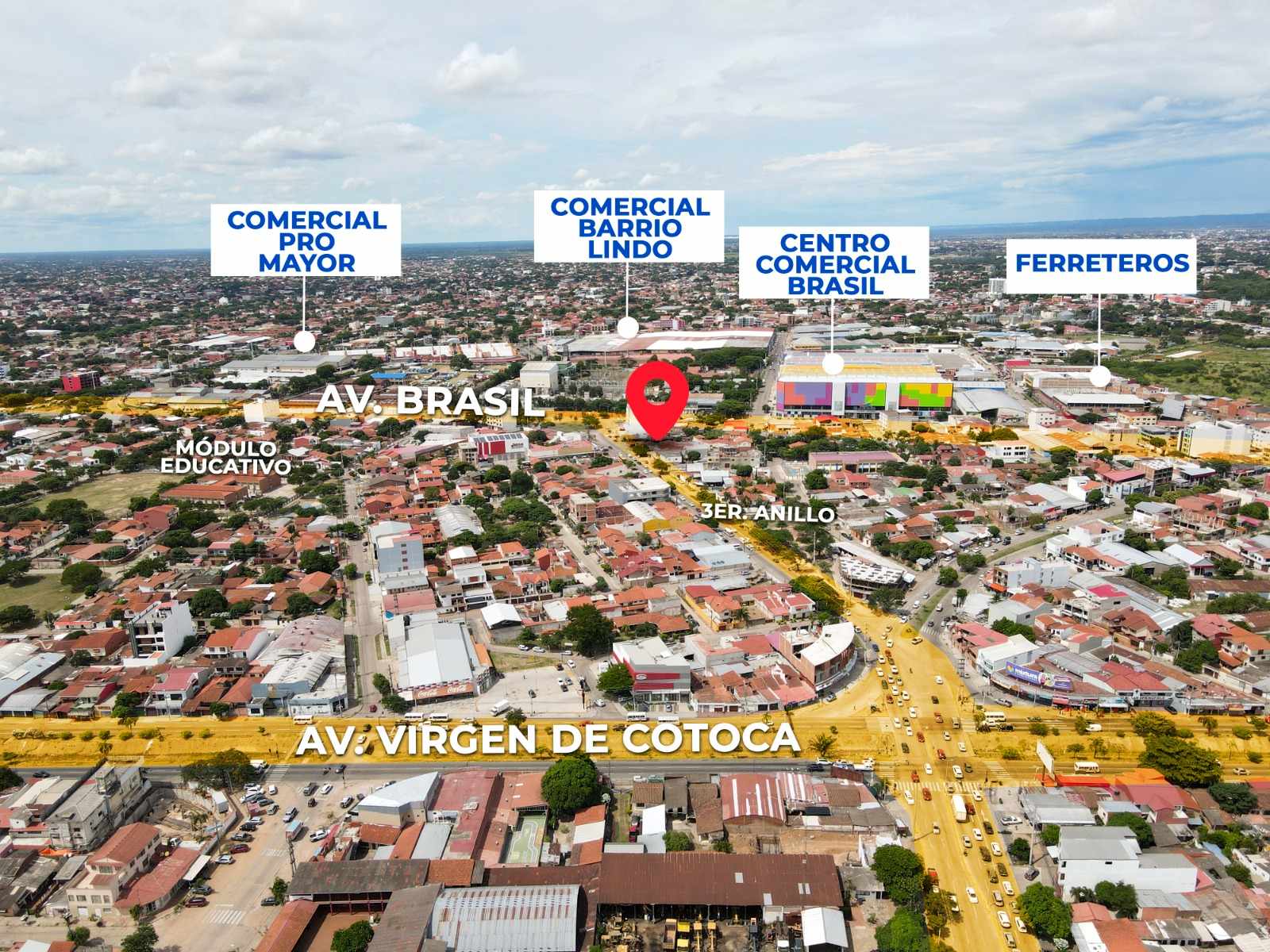 Terreno en VentaAV. 3ER ANILLO INTERNO Y AV. BRASIL, CENTRO COMERCIAL AV. BRASIL  Foto 6