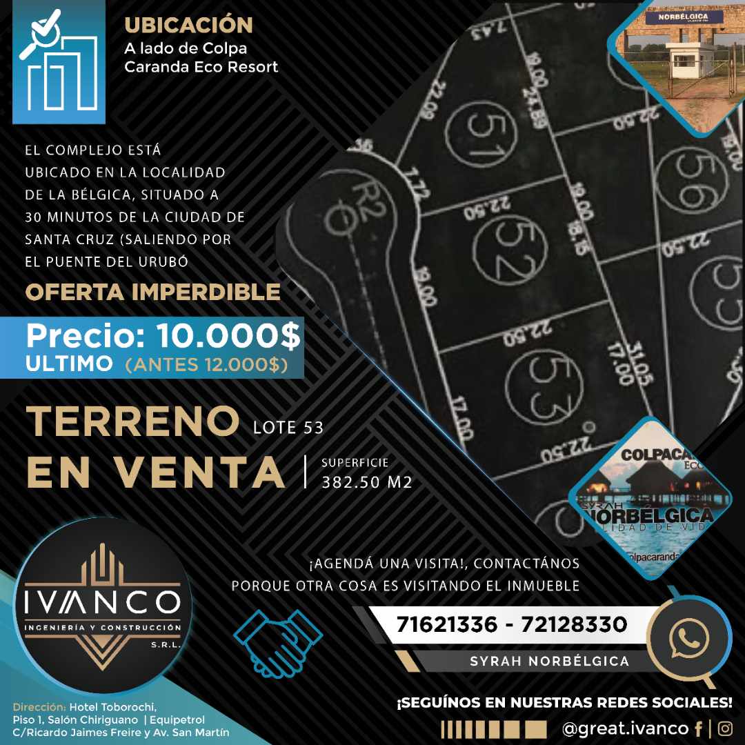 Terreno Lado a Colpa Caranda Resort Foto 2