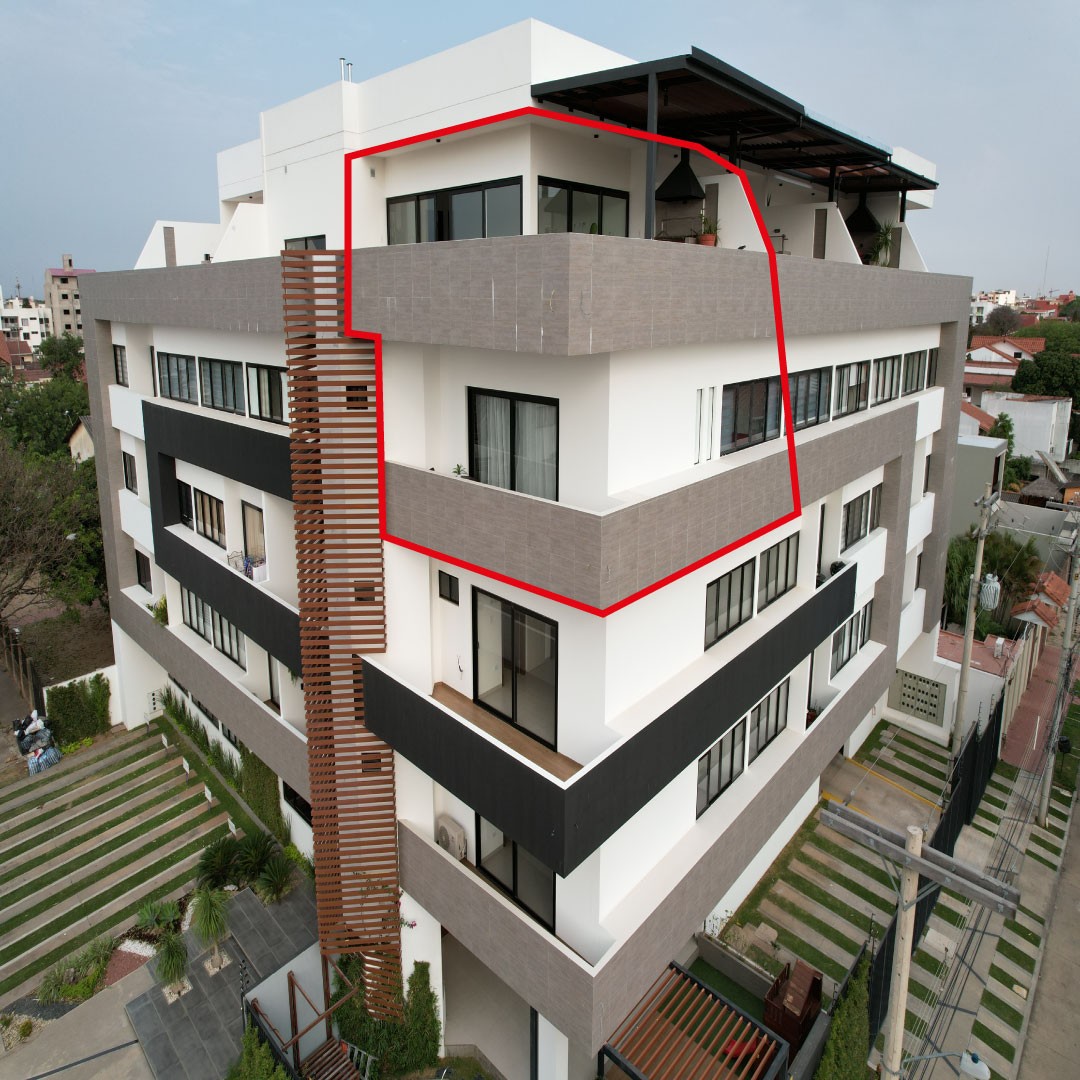 Departamento en Entre 2do y 3er anillo Este en Santa Cruz de la Sierra 3 dormitorios 3 baños 2 parqueos Foto 3